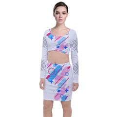 Abstract Geometric Pattern  Top And Skirt Sets by brightlightarts