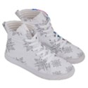 Abstract Geometric Pattern  Men s Hi-Top Skate Sneakers View3