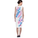 Abstract Geometric Pattern  Classic Sleeveless Midi Dress View2