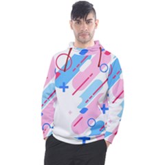 Abstract Geometric Pattern  Men s Pullover Hoodie