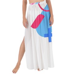 Abstract Geometric Pattern  Maxi Chiffon Tie-up Sarong by brightlightarts