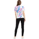 Abstract Geometric Pattern  Women s Short Sleeve Rash Guard View2