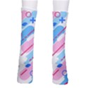 Abstract Geometric Pattern  Men s Crew Socks View2