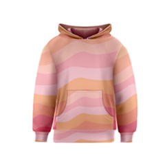 Pink Color Tints Pattern Kids  Pullover Hoodie