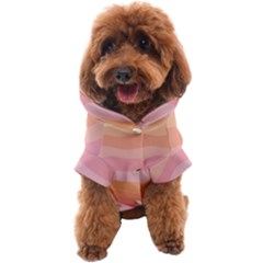 Pink Color Tints Pattern Dog Coat by brightlightarts