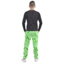 Electric Lime Men s Jogger Sweatpants View2