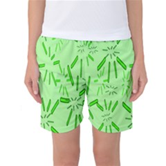 Electric Lime Women s Basketball Shorts by Janetaudreywilson