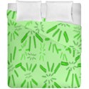 Electric Lime Duvet Cover Double Side (California King Size) View1