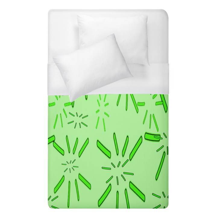 Electric Lime Duvet Cover (Single Size)