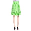 Electric Lime A-Line Skirt View2