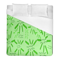 Electric Lime Duvet Cover (full/ Double Size) by Janetaudreywilson