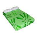 Electric Lime Fitted Sheet (Full/ Double Size) View2