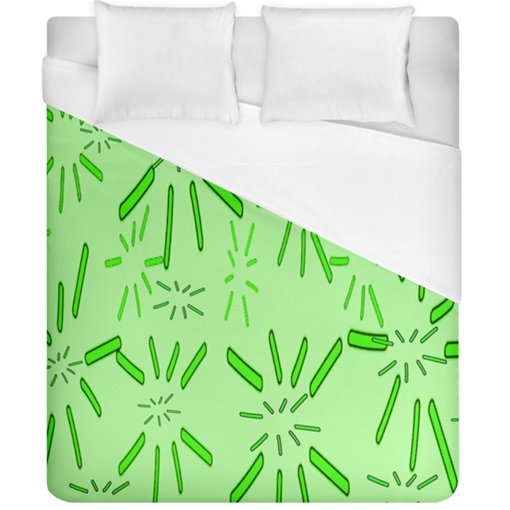 Electric Lime Duvet Cover (California King Size)