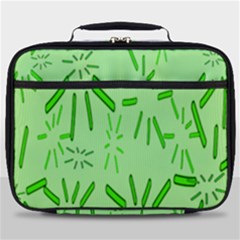 Electric Lime Full Print Lunch Bag by Janetaudreywilson