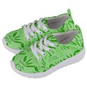 Electric Lime Kids  Lightweight Sports Shoes View2