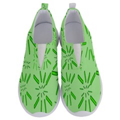 Electric Lime No Lace Lightweight Shoes by Janetaudreywilson