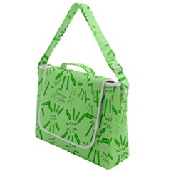 Electric Lime Box Up Messenger Bag by Janetaudreywilson