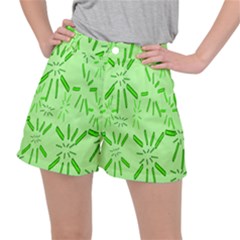 Electric Lime Ripstop Shorts by Janetaudreywilson