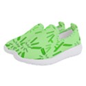 Electric Lime Women s Slip On Sneakers View2