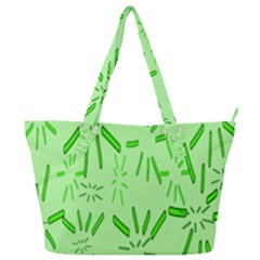 Electric Lime Full Print Shoulder Bag by Janetaudreywilson