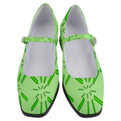 Electric Lime Women s Mary Jane Shoes by Janetaudreywilson