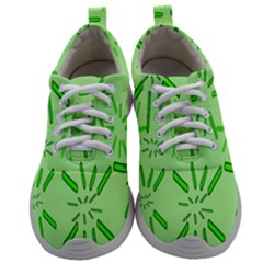 Electric Lime Mens Athletic Shoes by Janetaudreywilson