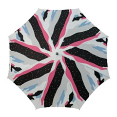 Abstract Space Pattern Design Golf Umbrellas by brightlightarts