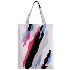 Abstract Space Pattern Design Zipper Classic Tote Bag by brightlightarts