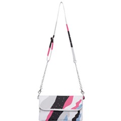 Abstract Space Pattern Design Mini Crossbody Handbag by brightlightarts