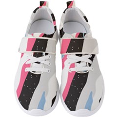 Abstract Space Pattern Design Men s Velcro Strap Shoes by brightlightarts