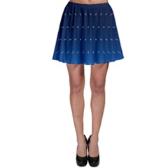 Abstract Stars Pattern Skater Skirt by brightlightarts