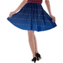 Abstract Stars Pattern A-line Skater Skirt View2