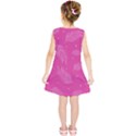 Abstract Summer Pink Pattern Kids  Tunic Dress View2