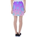 Abstract Floral Leaves Pattern Tennis Skirt View2