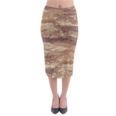 Grunge Surface Print Midi Pencil Skirt by dflcprintsclothing