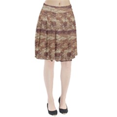 Grunge Surface Print Pleated Skirt by dflcprintsclothing