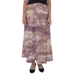 Grunge Surface Print Flared Maxi Skirt by dflcprintsclothing