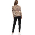 Grunge Surface Print Women s Long Sleeve Rash Guard View2