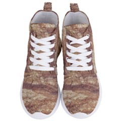 Grunge Surface Print Women s Lightweight High Top Sneakers