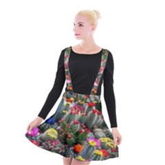 Cactus Suspender Skater Skirt by Sparkle