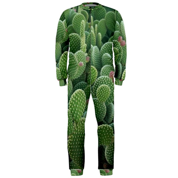 Green Cactus OnePiece Jumpsuit (Men) 