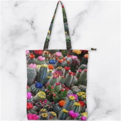 Cactus Double Zip Up Tote Bag by Sparkle