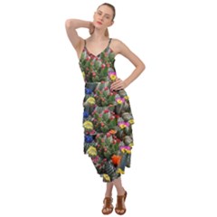 Cactus Layered Bottom Dress by Sparkle