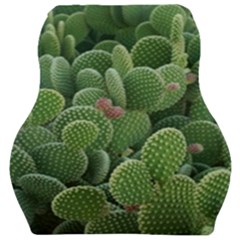 Green Cactus Car Seat Velour Cushion  by Sparkle