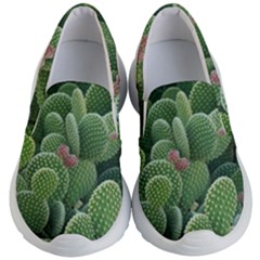 Green Cactus Kids Lightweight Slip Ons