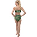 Green Cactus Tied Up Two Piece Swimsuit View2