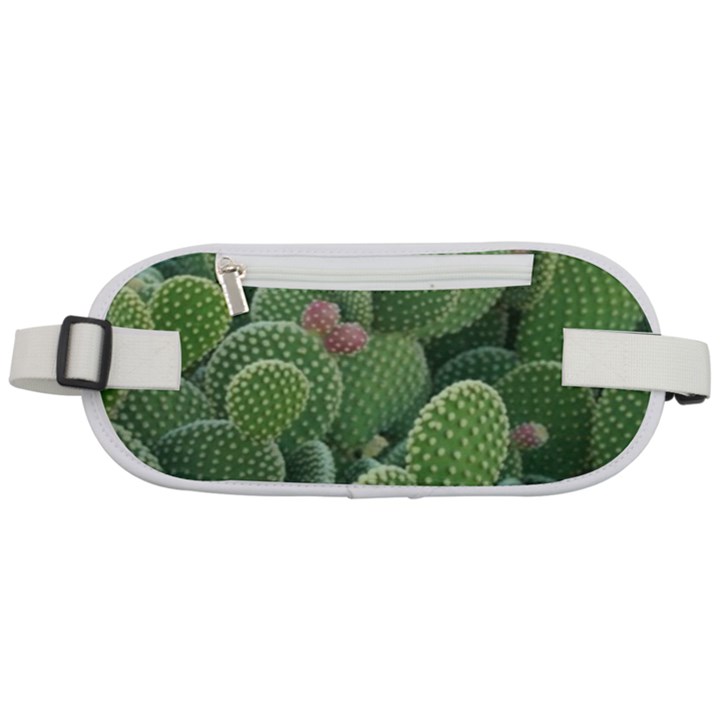 Green Cactus Rounded Waist Pouch