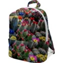 Cactus Zip Up Backpack View1