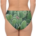 Green Cactus Double Strap Halter Bikini Bottom View2