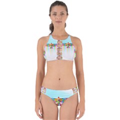 Rainbow Bird Perfectly Cut Out Bikini Set by Sparkle